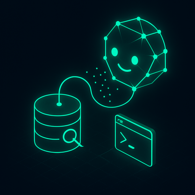 For AI — an assistant wired into the searchable knowledge base and command-line tools
